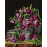  Розы в вазе Канва с рисунком для вышивки бисером Вышиваем бисером ПР69