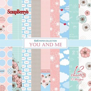 Про любовь Набор бумаги для скрапбукинга, кардмейкинга ScrapBerry's