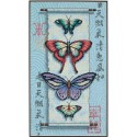 Бабочки на свитке Набор для вышивания Dimensions ( Дименшенс )