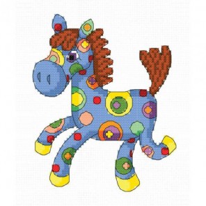 Веселая лошадка Набор для вышивания Белоснежка