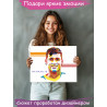 2 Неймар да Силва поп арт Знаменитости Портрет Футбол Футболисты Спорт Люди Мужчина Плакат Раскраска картина по номерам на холст