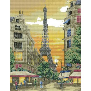 Париж Набор для вышивания Белоснежка