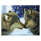 Два волка Набор для вышивания Белоснежка