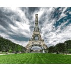 Символ Парижа Раскраска картина по номерам акриловыми красками на холсте
