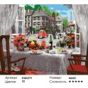 Бизнес ланч в Париже Раскраска картина по номерам на холсте