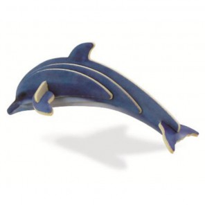 Дельфин 3D Пазлы Деревянные Robotime