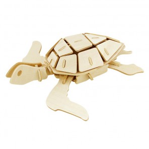 Морская черепаха 3D Пазлы Деревянные Robotime