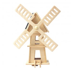 Ветряная мельница №2 3D Пазлы Деревянные Robotime