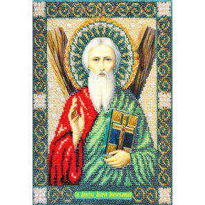 Святой Андрей Первозванный Набор для частичной вышивки бисером Паутинка