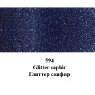 594 Сапфир С глиттерами Краска для ткани Marabu ( Марабу ) Textil Glitter