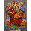 Богородица Всецарица Набор для вышивки бисером Вышиваем бисером