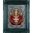 Богородица Неупиваемая чаша Набор для частичной вышивки бисером Вышиваем бисером