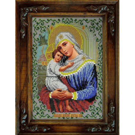 Богородица Взыскание погибших Набор для частичной вышивки бисером Вышиваем бисером