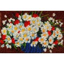 Полевые цветы Набор для вышивки бисером Вышиваем бисером