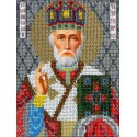Святой Николай Угодник Набор для вышивки бисером Вышиваем бисером