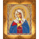Богородица Умиление Набор для частичной вышивки бисером Русская искусница