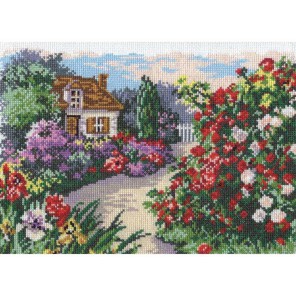 Цветущий сад Набор для вышивания Чудесная игла