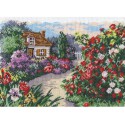 Цветущий сад Набор для вышивания Чудесная игла