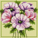 Чудесные цветы Алмазная вышивка мозаика на подрамнике Белоснежка