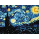 Набор для вышивки крестом «Звездная ночь» (Ван Гог)