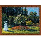 Дама в саду по мотивам картины К.Моне Набор для вышивания Риолис