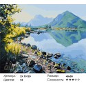 Озеро Лох-Ломонд Раскраска картина по номерам на холсте 