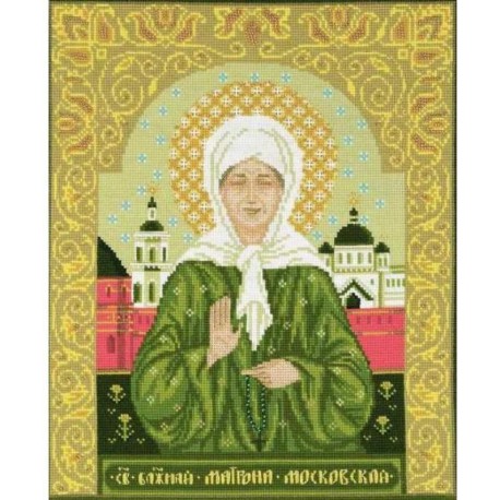 Святая Блаженная Матрона Московская Набор для вышивания Риолис