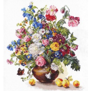 Поэзия цветов. Благоухание лета Набор для вышивания Алиса