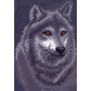 Волк Ткань с рисунком Матренин посад