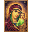 Икона Божией Матери Казанская Канва с рисунком для вышивки Матренин посад