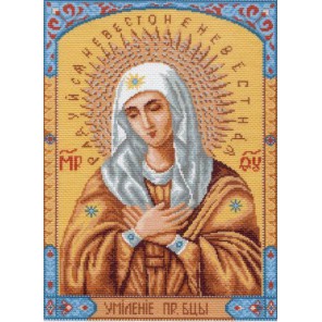 Икона Умиление Ткань с рисунком Матренин посад