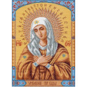 Икона Умиление Канва с рисунком для вышивки Матренин посад