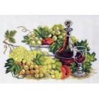 Натюрморт с виноградом Ткань с рисунком Матренин посад