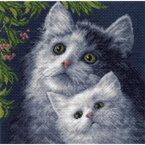 Котята Ткань с рисунком Матренин посад