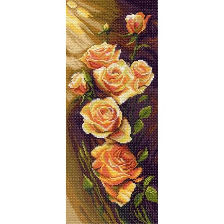 Жёлтые розы Ткань с рисунком Матренин посад