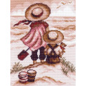 Мечтатели Канва с рисунком для вышивки Матренин посад