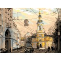 Москва, ул. Солянка Канва с рисунком для вышивки Матренин посад