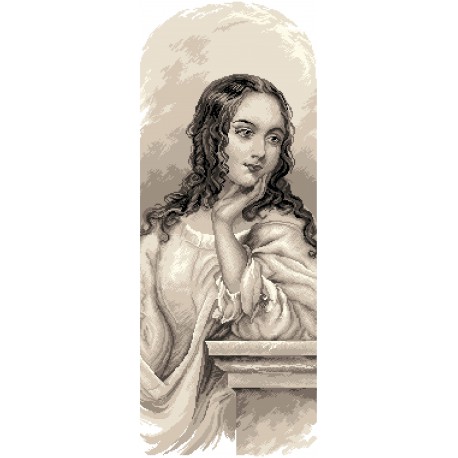 Джульетта Ткань с рисунком Матренин посад