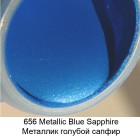 656 Голубой сапфир Металлик Акриловая краска FolkArt Plaid
