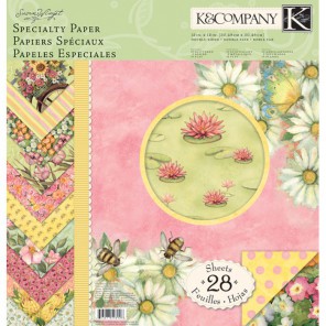 Весенний бум Набор бумаги для скрапбукинга, кардмейкинга K&Company