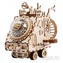 Космический корабль Стимпанк с музыкальными и световыми эффектами 3D Пазлы Деревянные