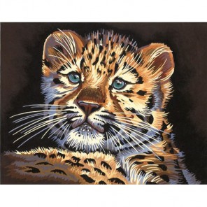 Детёныш леопарда 91383 Раскраска по номерам Dimensions
