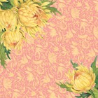 Пионы (Весна) 31*31 Бумага для скрапбукинга, кардмейкинга K&Company