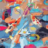 Радужные рыбки Раскраска - открытка по номерам с декором Color Kit