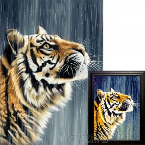 Индийский тигр Алмазная вышивка мозаика Гранни