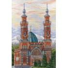Владикавказская соборная мечеть Набор для вышивания МП Студия