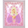 Пример оформления в рамке Богородица Умиление Канва с рисунком для вышивки бисером Конек 7109