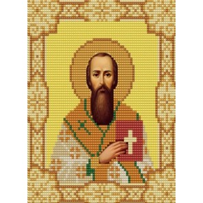 Святой Василий Канва с рисунком для вышивки бисером Конек