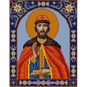 Святой Дмитрий Канва с рисунком для вышивки бисером Конек