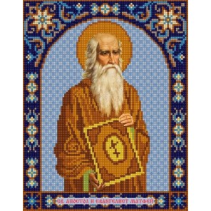 Святой Матфей Канва с рисунком для вышивки бисером Конек